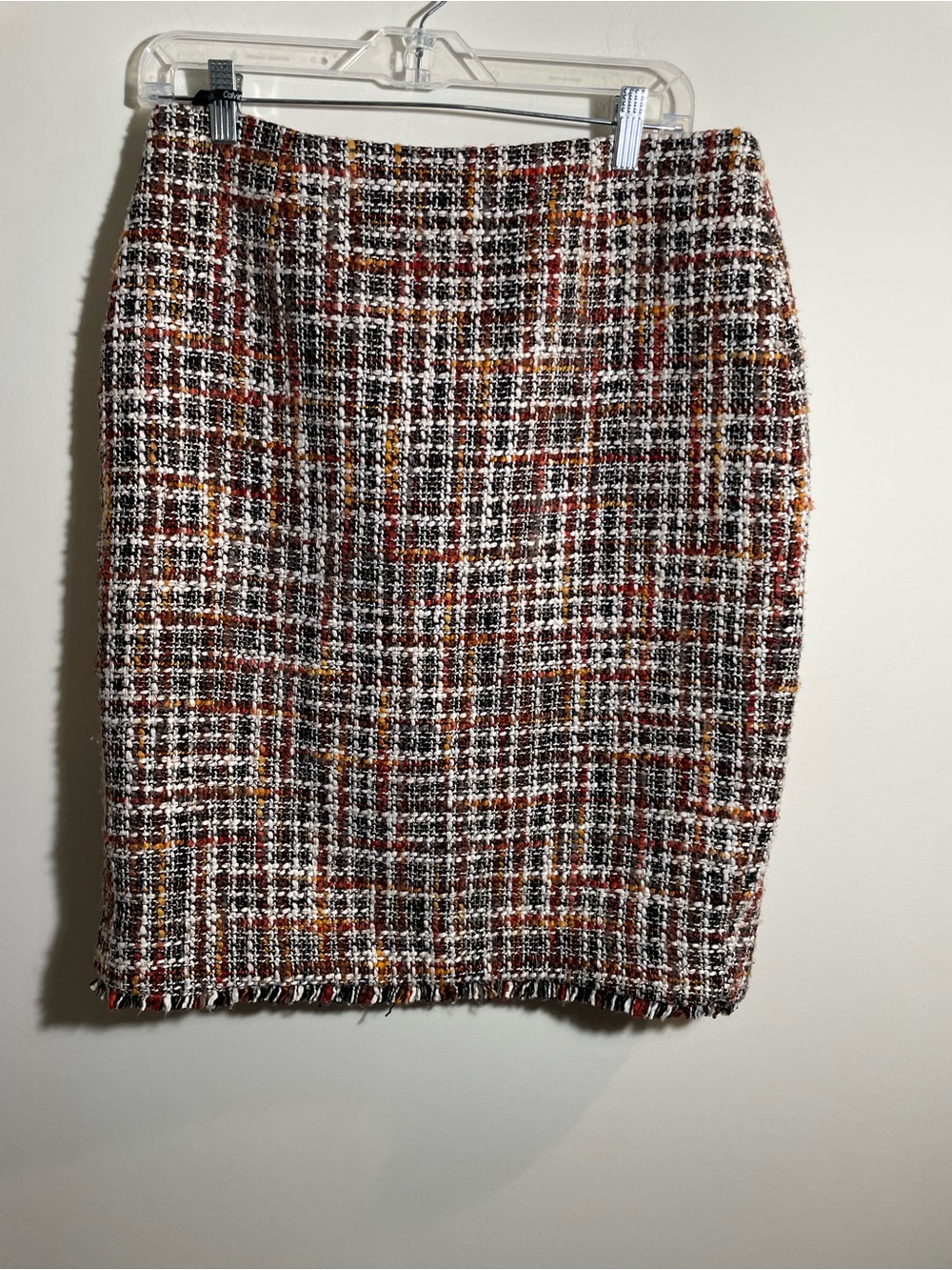 Calvin Klein tweed pencil skirt 8